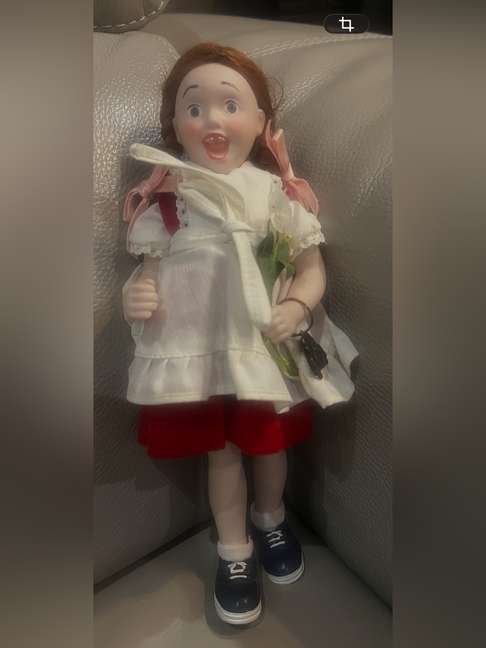 "Rumbleseat Press Suzy RPI/NR-4" 
Vintage Norman Rockwell Character Doll